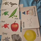 Flash cards for toddlers (6m–3y) – fun shapes & colors learning cards for early development.