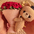 A bundle of love wrapped in sweetness, softness, and blooms.

