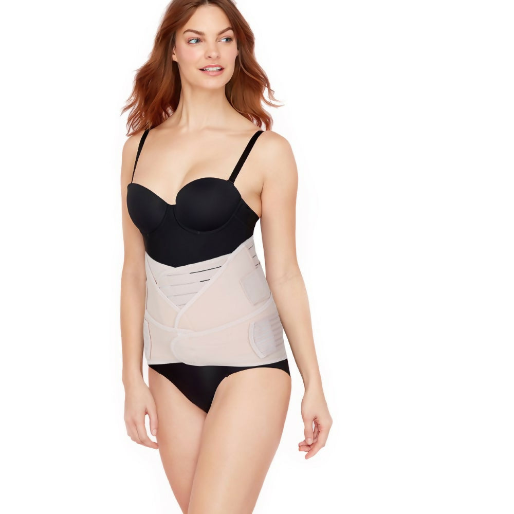 Postpartum support belt – full recovery support from belly to back, for every new mom.

