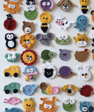 Handmade Crochet Cocoon With Patches