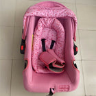 Car seat cum carry cot