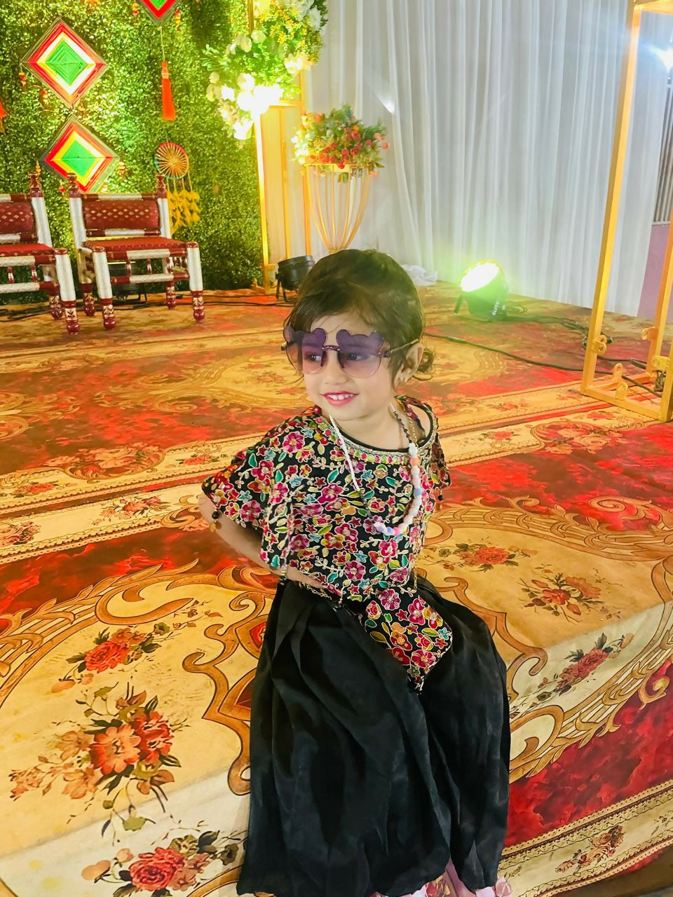 Partywear Long Dress for Baby Girl – Elegant, Comfortable & Celebration-Ready