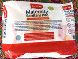 LuvLap Extra Absorbent Maternity Pad, Pack of 10 Pads, 0-2 Weeks Post-Birth, After Delivery Pad for Heavy Flow, Sanitary-Pad for Women, Ultra Soft-Pads for Maternity Flow, Postpartum Bleeding