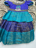 Designer Dresses/ Partywear Traditional Outfits For Baby Girl (Set of 3)