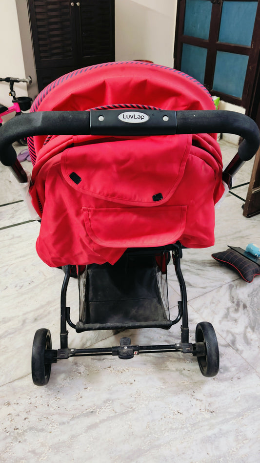 LUVLAP Galaxy Stroller/Pram—spacious, durable, and travel-friendly stroller for newborns and toddlers up to 3 years.