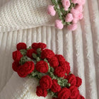 Crochet Rose Blanket/ Crochet Baby Blanket/ Handmade Flower Banket