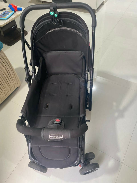 Experience comfort, safety, and style with the BABYHUG Symphony Stroller/Pram for Baby, offering smooth rides, adjustable features, and sturdy construction for delightful outings. Perfect for leisurely walks or busy errands, it ensures peace of mind and comfort for both parent and baby.