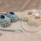 Crochet baby booties