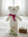 Crochet Plushie Cat Toy for Babies