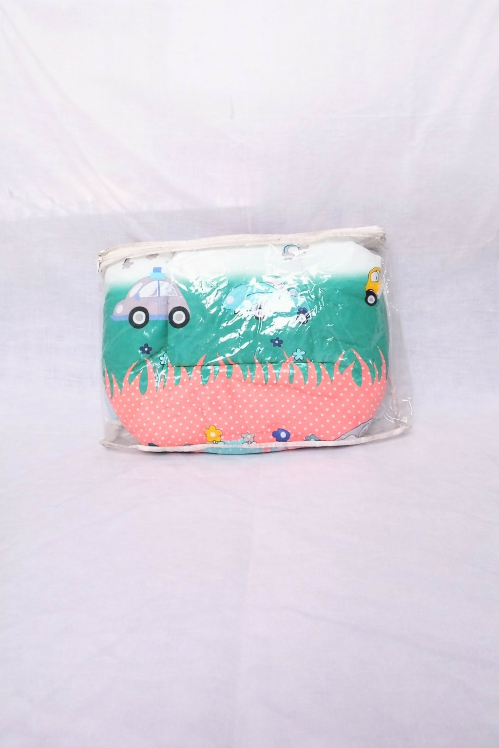 BABYHUG Hooded Baby Sleeping Bag Carry Nest Wrapper Newborn Soft Cotton Zip