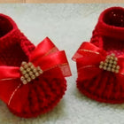 Crochet booties
