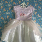 ALLEN SOLLY Partywear Frock/Dress for girls featuring a stylish and elegant design with a comfortable fit, ideal for birthday parties, celebrations, festive occasions and special outings.