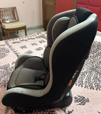 R FOR RABBIT Jack N Jill Convertible Baby Car Seat with rear and forward-facing modes, 5-point safety harness, side-impact protection, adjustable headrest, and cushioned seating for growing children.