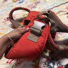 LUVLAP Royal Hip Seat Baby Carrier with an ergonomic hip seat, adjustable shoulder straps, padded waist belt, breathable fabric, and multiple carrying positions for comfortable and secure babywearing.