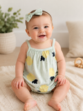 Anko baby dress in light pista colour for 0–3 months, featuring soft breathable fabric, a comfortable fit, and a charming design for everyday wear and special occasions.