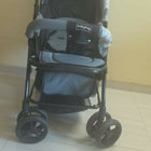 BABYHUG Symphony stroller with reversible handle, reclining seat, safety harness, adjustable canopy, smooth wheels, and comfortable travel support for babies and toddlers.