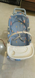 BABYHUG 5 in 1 Rocker in Almost New condition featuring a versatile multi-functional design, comfortable padded seating and supportive structure for supervised rocking, relaxing and everyday playtime with your baby.