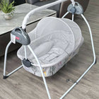 Baby hug swing cradle with remote