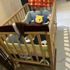 BABYHUG Hamilton baby cot with sturdy construction, spacious sleeping area, secure side rails, and comfortable support for newborns, infants, and growing babies.
