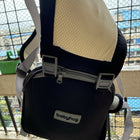 BABYHUG 5-in-1 Imperial baby carrier with multiple carrying positions, ergonomic design, padded shoulder straps, adjustable waist belt, and secure buckles for comfortable babywearing.