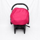 BABYHUG infant car seat carry cot with baby carrier function, rear-facing design, cushioned seat, secure safety harness, and carry handle for newborns and infants up to 13 kg.