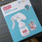 BABYHUG Manual Breast Pump for convenient breast milk expression.