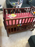 BABYHUG Montana Baby Crib/Cot in Some Used condition featuring a sturdy frame, spacious sleeping area, protective side rails, and a practical design for creating a comfortable sleeping space for babies.