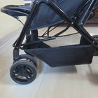 BABYHUG Symphony stroller with reversible handle, reclining seat, safety harness, adjustable canopy, smooth wheels, and comfortable travel support for babies and toddlers.