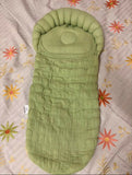BABY JALEBI Crescent Newborn Baby Sleeping Bag in Mint, Almost New condition, featuring a soft and cozy design for keeping newborns comfortably covered during supervised rest, naps and travel.