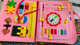 LITTLE BRIGHT BEE Toddler Busy Book And BRAINBOOST TOYS Toddler Busy Book Combo