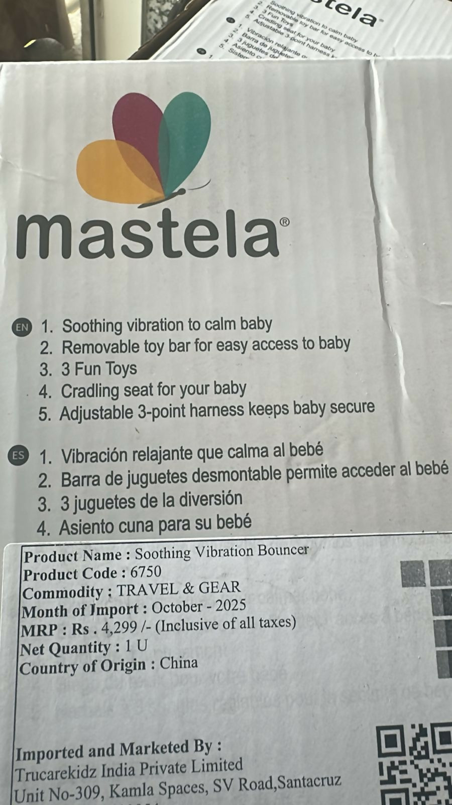 MASTELA Rocker/Bouncer 