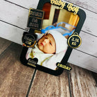 Baby photo frame with baby boy's details 