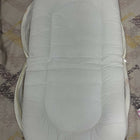 Baby bedding with mosquito net featuring a soft mattress, pillow, breathable fabric, and protective mosquito net for a cozy, comfortable, and secure sleeping space for babies.