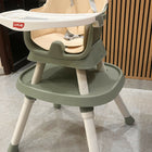 LUVLAP 6-in-1 Convertible High Chair featuring a versatile multipurpose design, comfortable seating and feeding tray for convenient everyday mealtimes as your child grows.