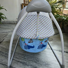 R for Rabbit Lullabies automatic baby cradle with gentle swing motion, comfortable sleeping space, sturdy frame, soothing design, and secure construction for newborns and infants.