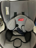 LuvLap Galaxy convertible car seat with rear and forward-facing modes, adjustable headrest, 5-point safety harness, side-impact protection, and cushioned comfort for infants and growing children.
