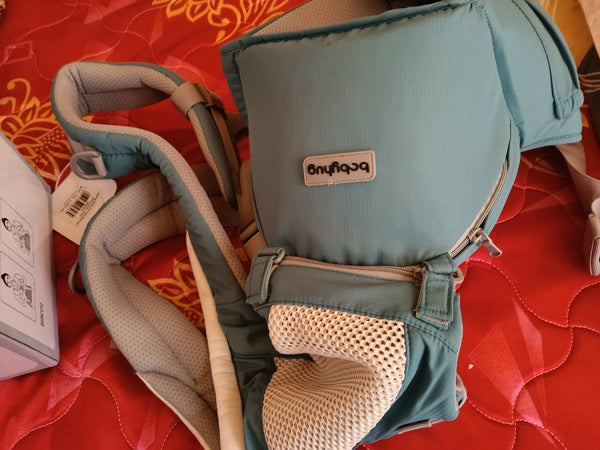 Baby Carrying Belt with adjustable straps, supportive seating, secure fastening, and comfortable design for convenient hands-free carrying of babies during everyday outings and travel.