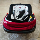 Babyhug Amber Car Seat Cum Carry Cot with padded seating, secure safety harness, ergonomic carry handle, protective canopy, and versatile design for comfortable travel with newborns and infants.