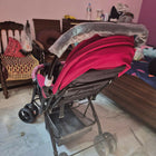 BABYHUG Symphony Baby Stroller/Pram featuring comfortable seating, a protective canopy, sturdy frame and smooth-moving wheels for convenient everyday walks, outings and travel with your baby.