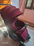 BABYHUG Symphony Baby Stroller/Pram featuring comfortable seating, a protective canopy, sturdy frame and smooth-moving wheels for convenient everyday walks, outings and travel with your baby.