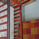 BABYHUG 3 in 1 Wooden Bed Cum Rocker in Some Used condition with bumper set and box foam mattress, featuring a versatile wooden design, rocking function, protective side rails, and comfortable sleeping space for baby.