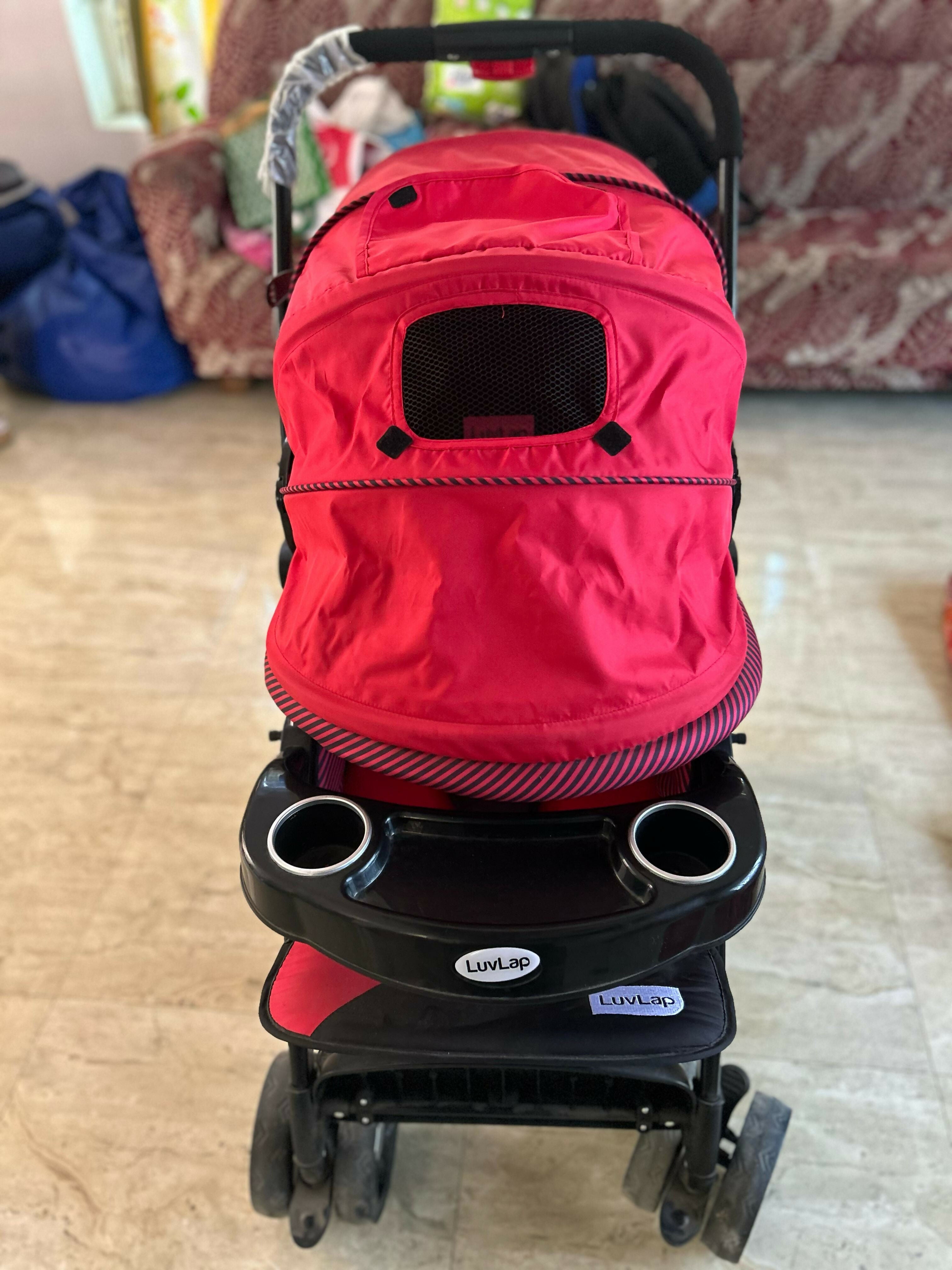 Buy LUVLAP Stroller/Pram – Comfortable, Safe, and Travel-Friendly Ride for Babies

