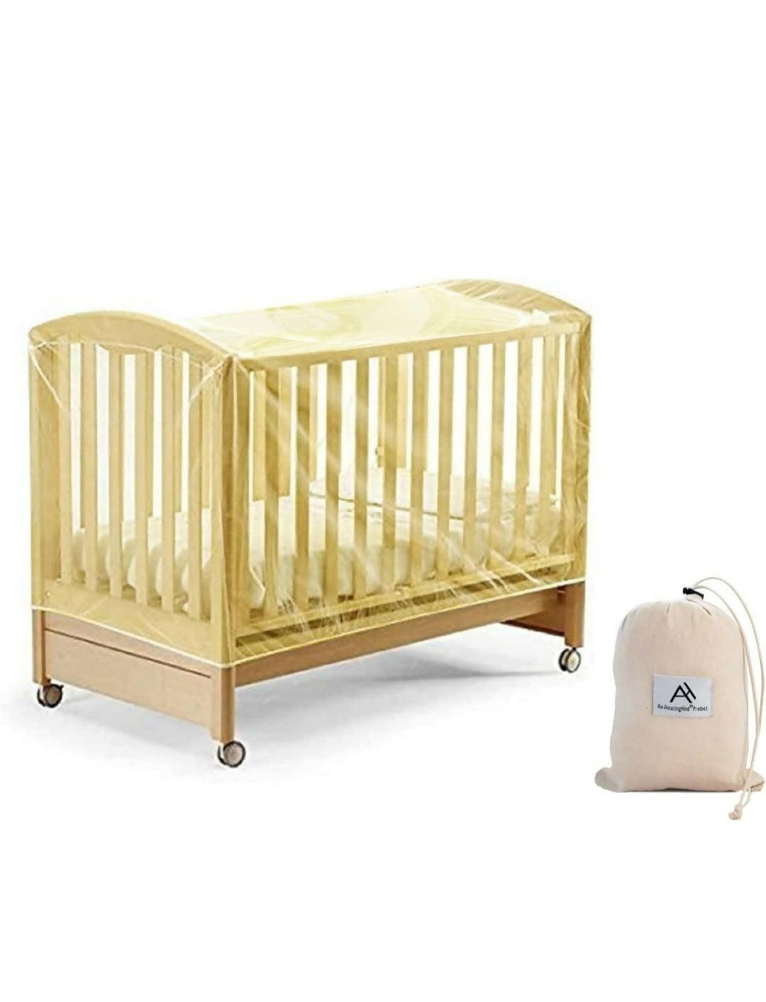  Mosquito Net for Bed + Mosquito Net for Crib/Cot 