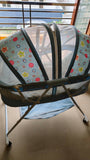 Shop the FIRST Step Cradle for Baby - ST-2136BL for a safe, comfortable, and stylish sleep solution for your little one!