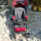 CHICCO CORTINA Baby Stroller/Pram in Almost New condition, available in Udaipur, featuring a comfortable reclining seat, protective canopy, safety harness, smooth wheels, foldable frame, and spacious storage for everyday outings.
