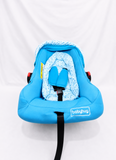 Babyhug Infant Car Seat Carry Cot With Canopy Rear Facing 0-13kg