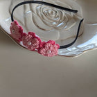 Hand Crocheted Hairband For Baby Girl