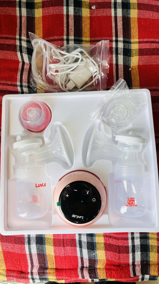 LUVLAP Double Electric Breast Pump - PyaraBaby