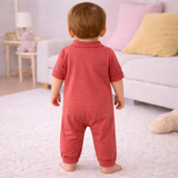 Tiny Tiggy Bamboo Cotton Unisex Baby Romper | Ultra-Soft Breathable Fabric | Snap Button Closure | Daily Wear for Newborn & Toddlers