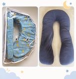 BABYHUG Feeding Pillow & U Shaped Pregnancy Pillow